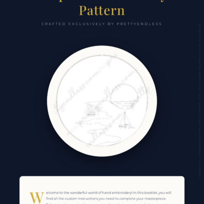Embroidery Template - prettyendless - 2024-05-14 18:01:18